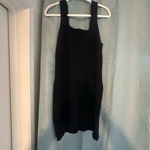 Black Knit Tank Dress A&F